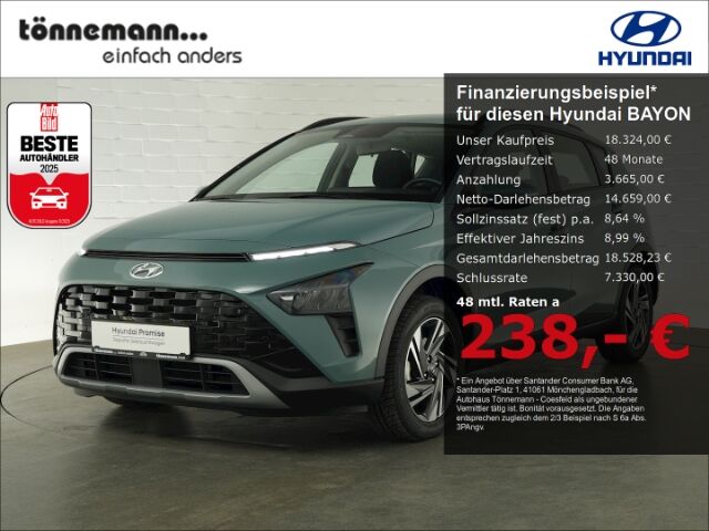 Hyundai BAYON T-GDI TREND 48V+VOLL LED+NAVI+RÜCKFAHRKAME