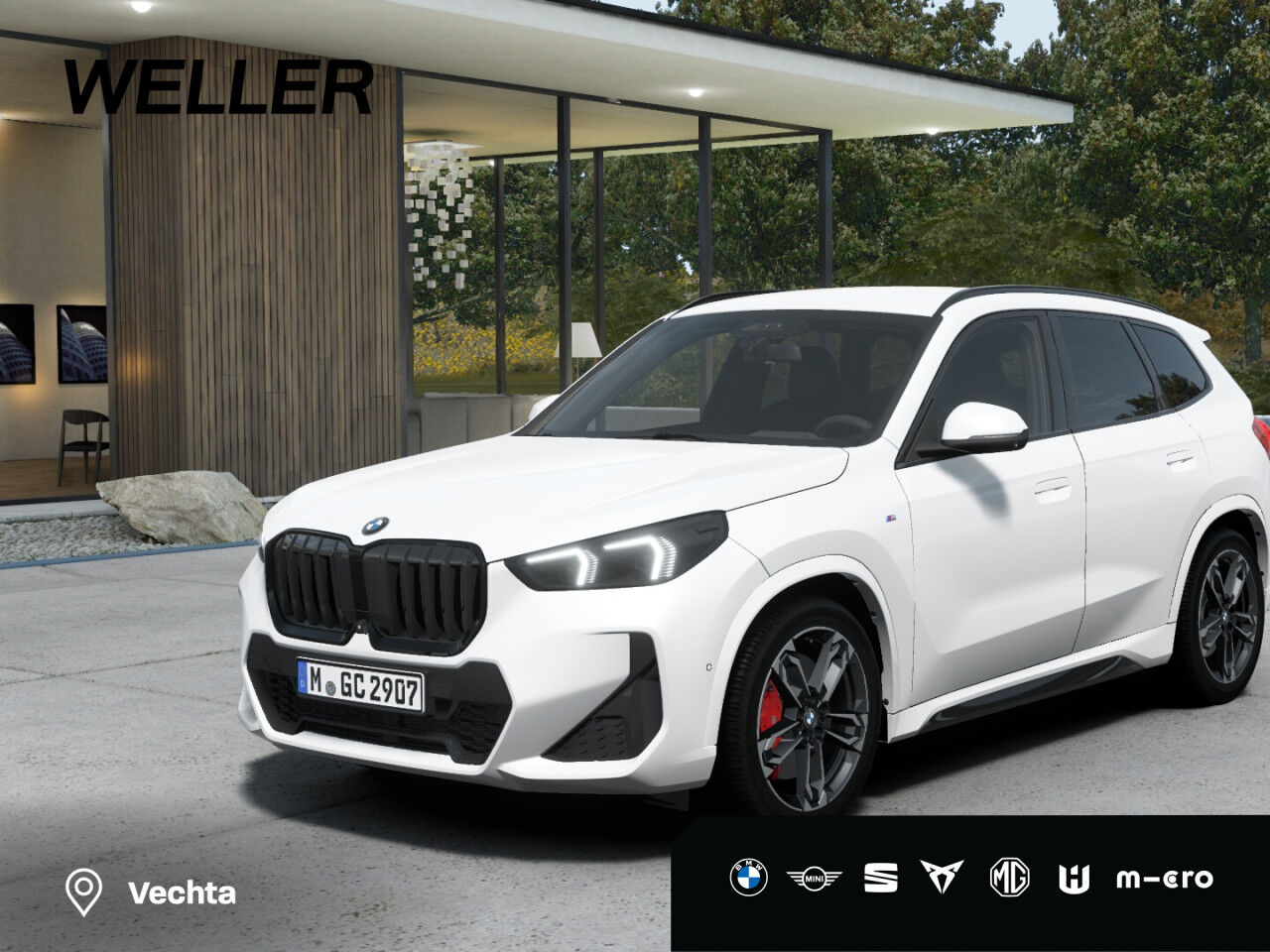 BMW X1 xDrive20d MSport HUD RFK LED LiCoPro DAB AHK