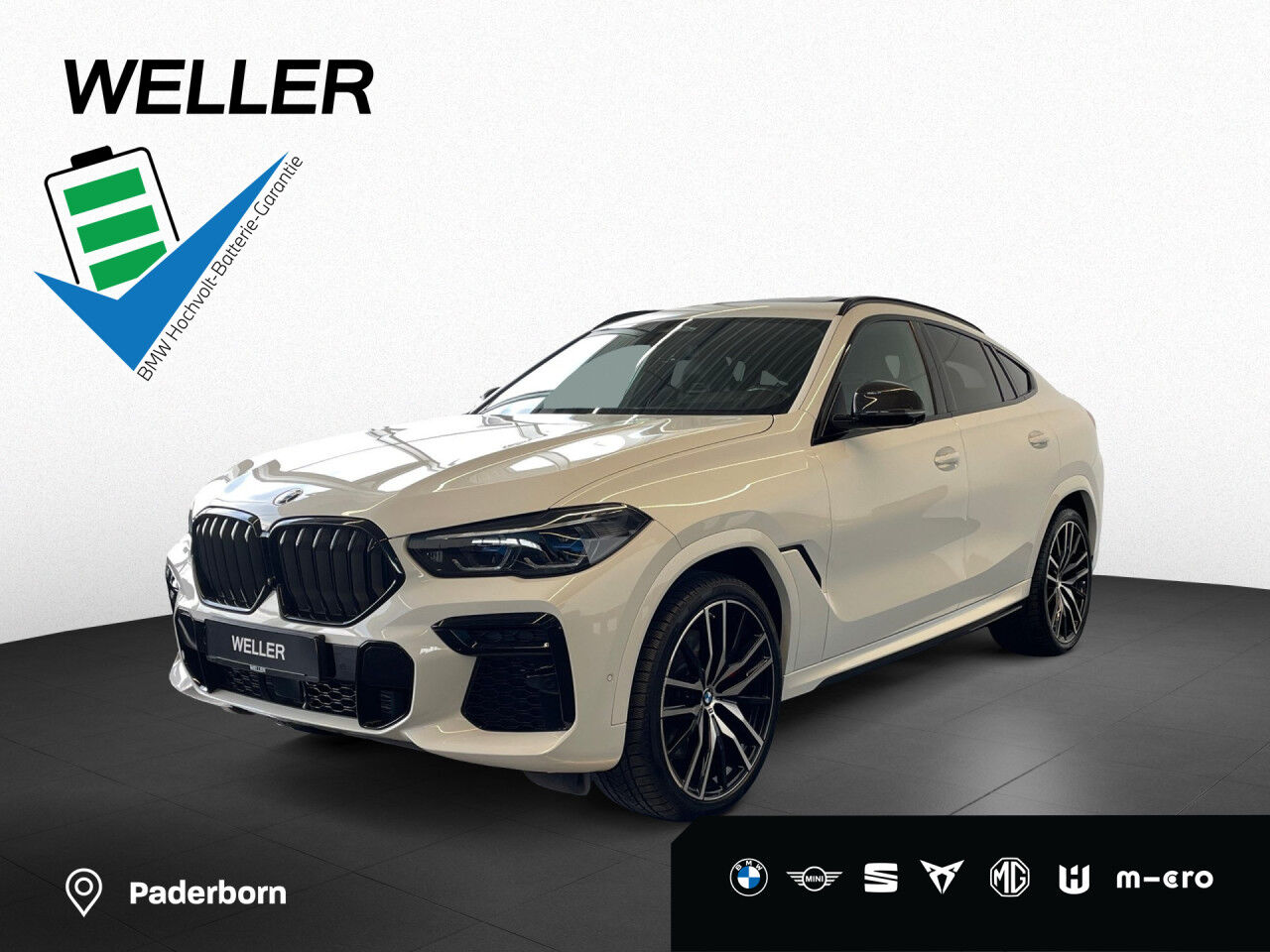 BMW X6 xDrive40dA M Sport SKY DAPro Laser AHK B/W HUD