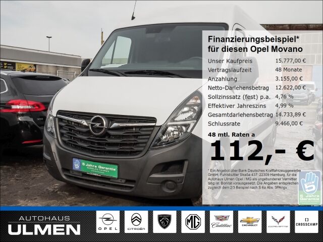 Opel Movano B Kasten L3H2 3,5t CDTI 150 Bordcomputer