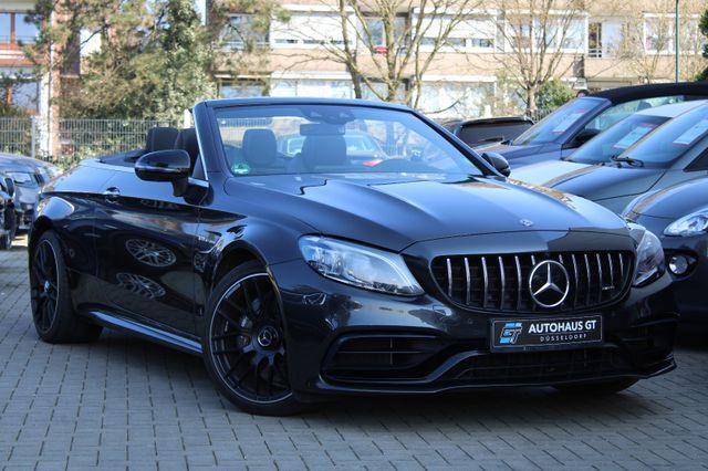 Mercedes-Benz C 63 AMG/Cabrio/Night/1.Hand/Distro/Burm/360°Kam