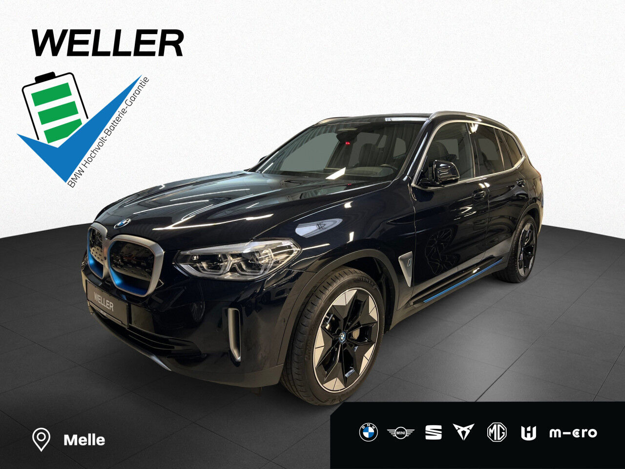 BMW iX3 Bluetooth HUD Navi LED Vollleder Klima PDC