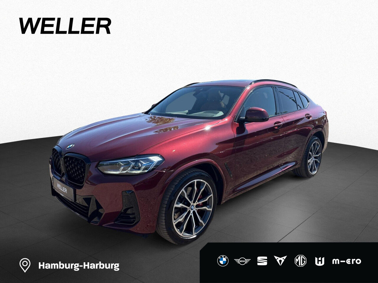 BMW X4 xDr 20dA M SPORT LivePr,Laser,Pano,360°,StHz