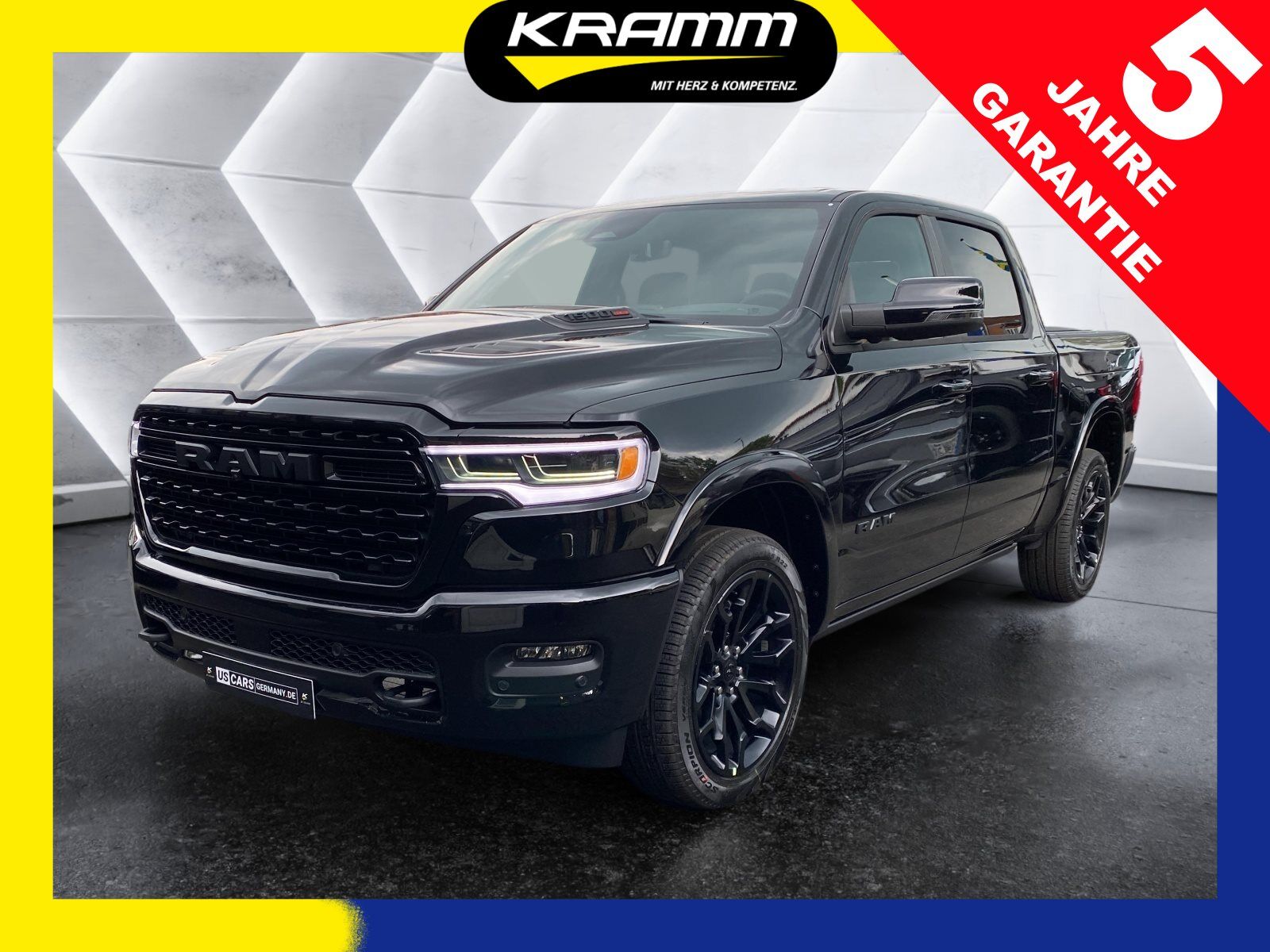 Dodge RAM 1500 Limited Night Crew Cab 2025 3.0 L6 HO Head Up