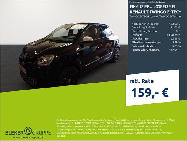 Renault TWINGO E-TEC H 100% el. TWINGO E-Tech 100% elek