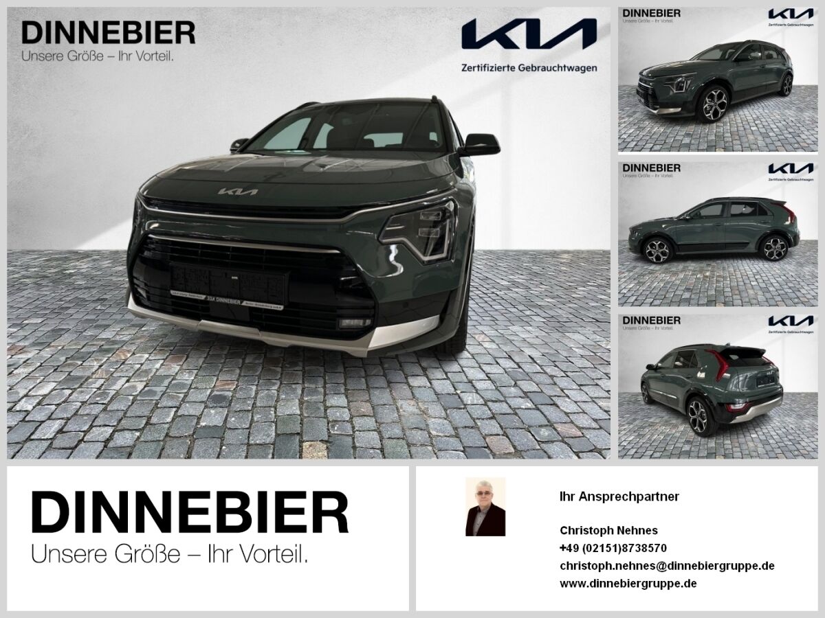 Kia NIRO Spirit 1.6 HEV LED+Navi+Kamera+Glasdach