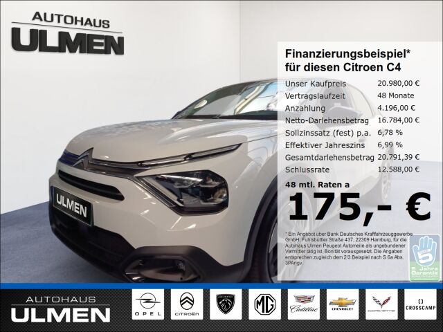 Citroen C4 Feel 1.2 PureTech 130 EU6d Klimaanlage Bergan