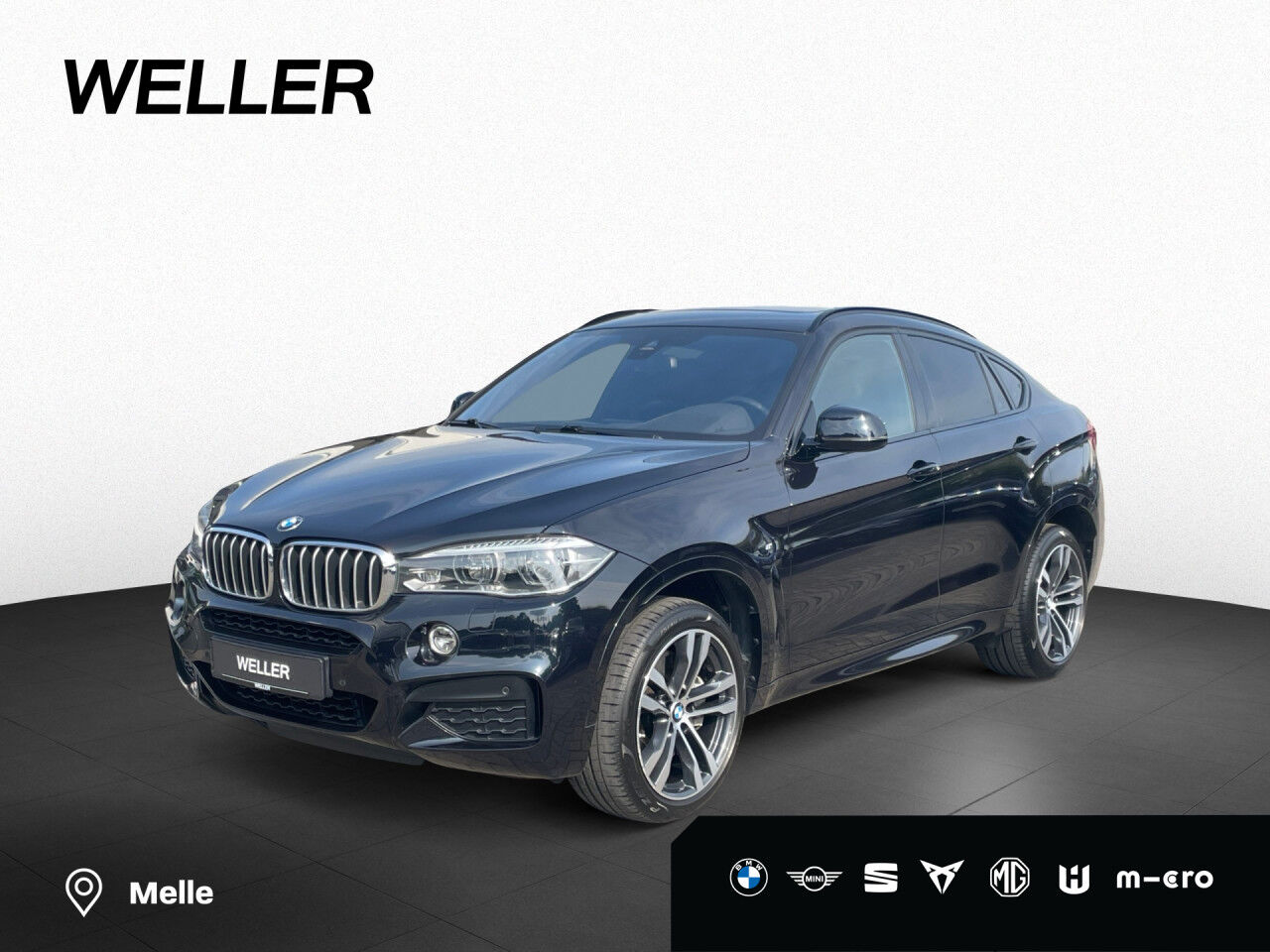 BMW X6 xDri50i  M-Sport AHK RFK GSD HdUp StHz DA 20"