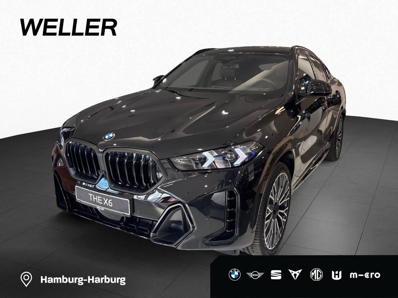 BMW X6 xDrive 40d M-SportPro PANO HK DrivingAssProf