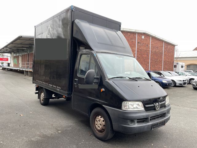 Peugeot Boxer Kofferaufbau Sörensen Ladebordwand hydraul