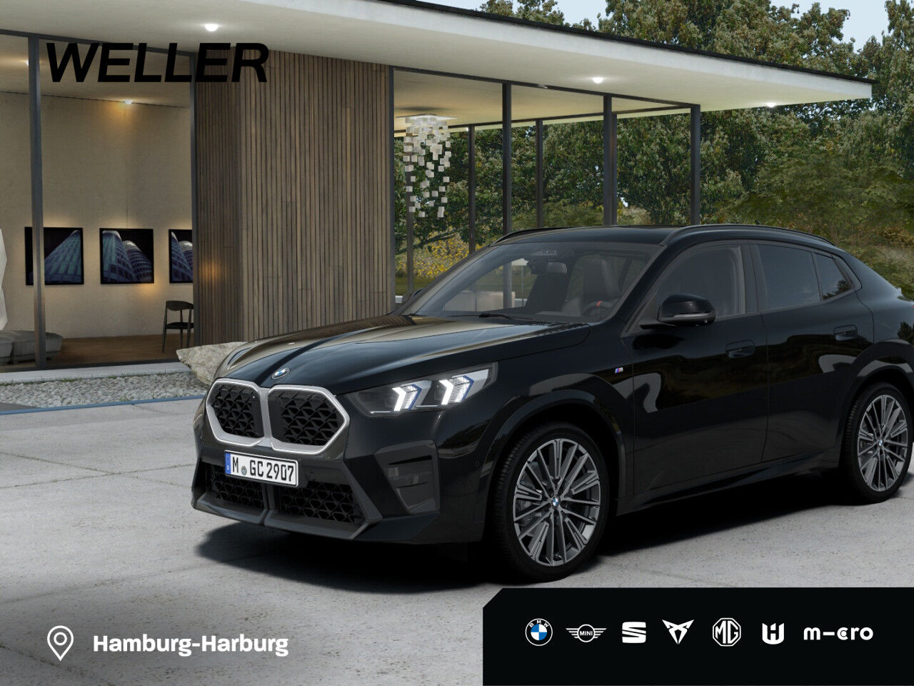 BMW X2 sDrive20d M-Sport InnoPaket Pano HiFi HUD Navi