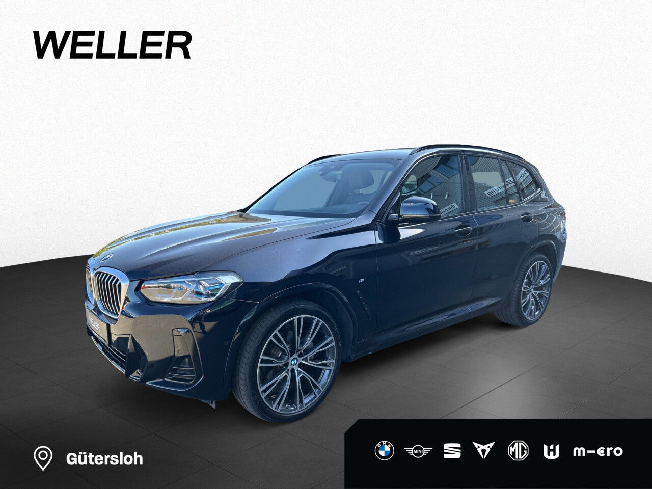 BMW X3 xDrive20d M Sport HUD KAMERA AHK LASER HIFI PDC