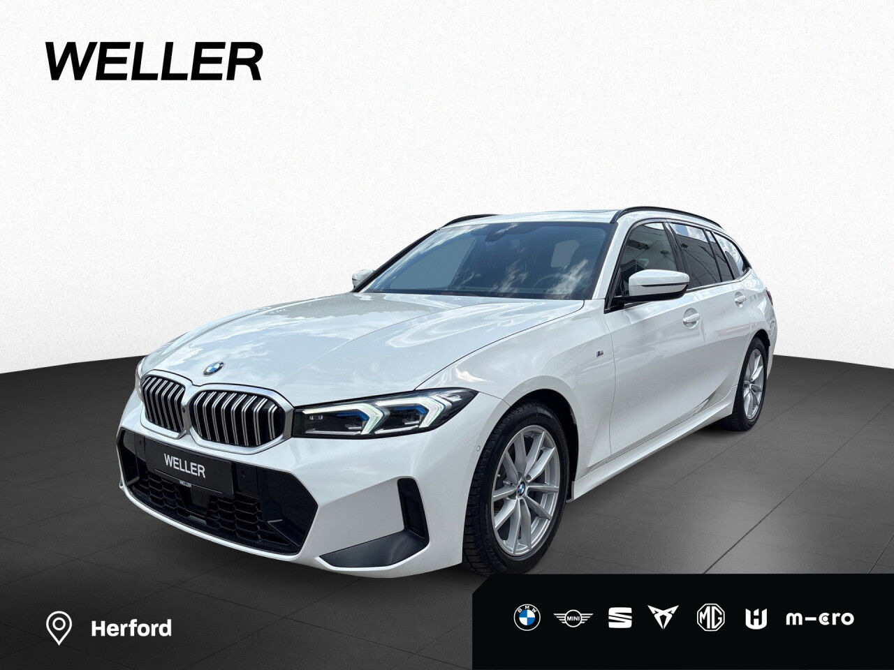 BMW 320d Tour. MSport AHK Pano PaAss+ Hifi ACC DrAss