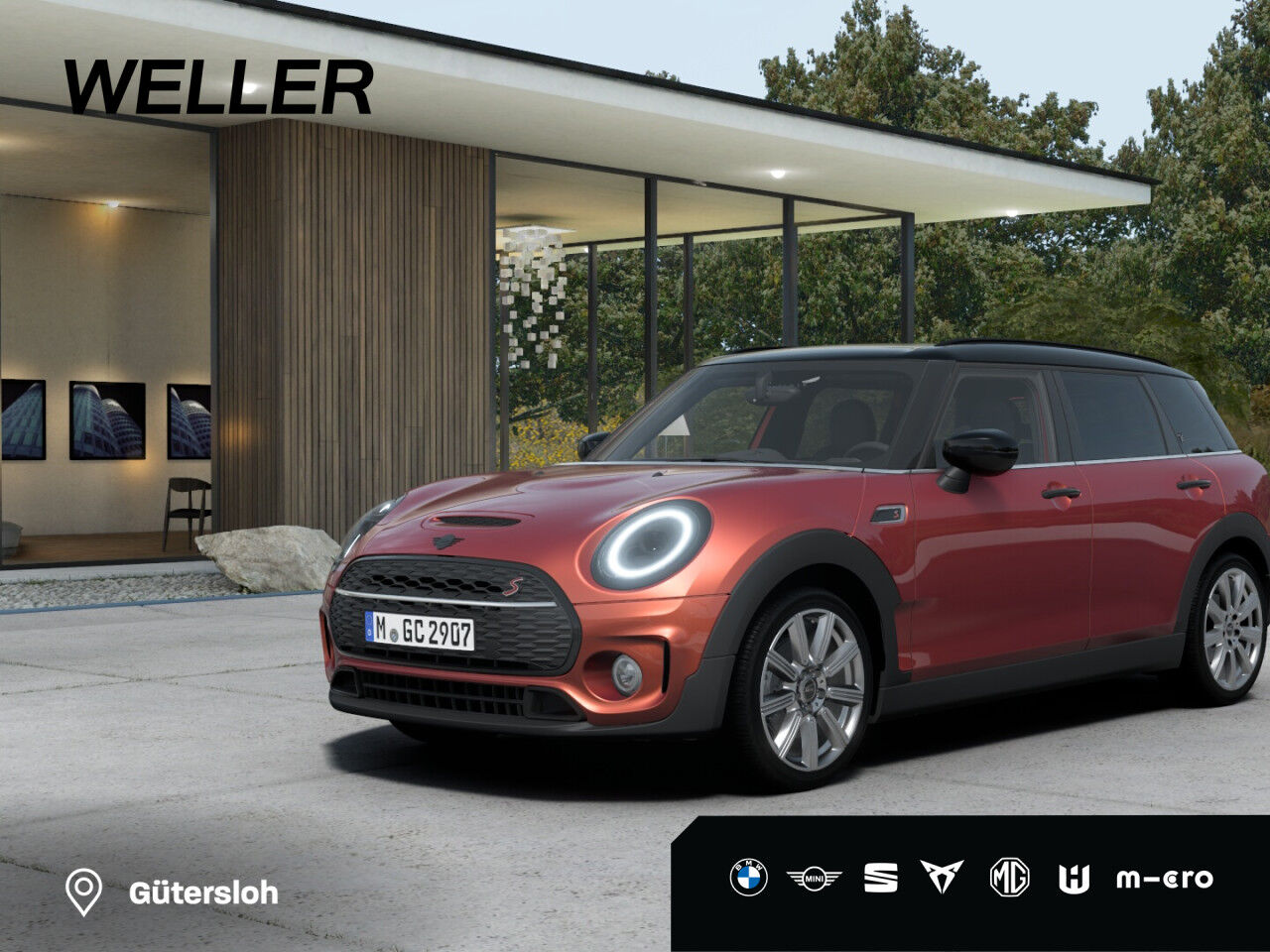 MINI Cooper S Clubman KAMERA Tempo LED NAVI DAB+ 18"