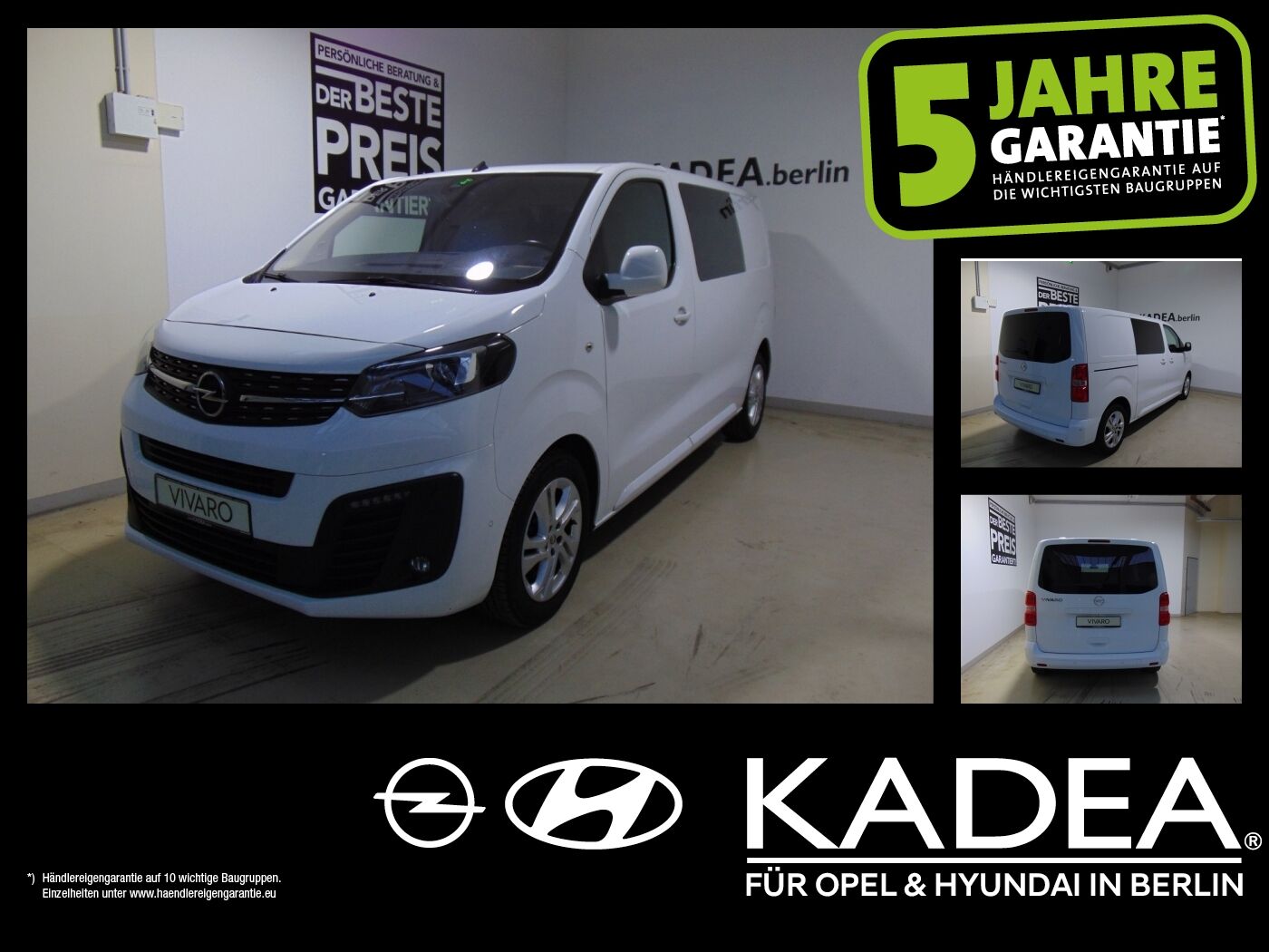 Opel Vivaro 2.0 Standheizung,180°Kamera,Navi,Sitzhzg