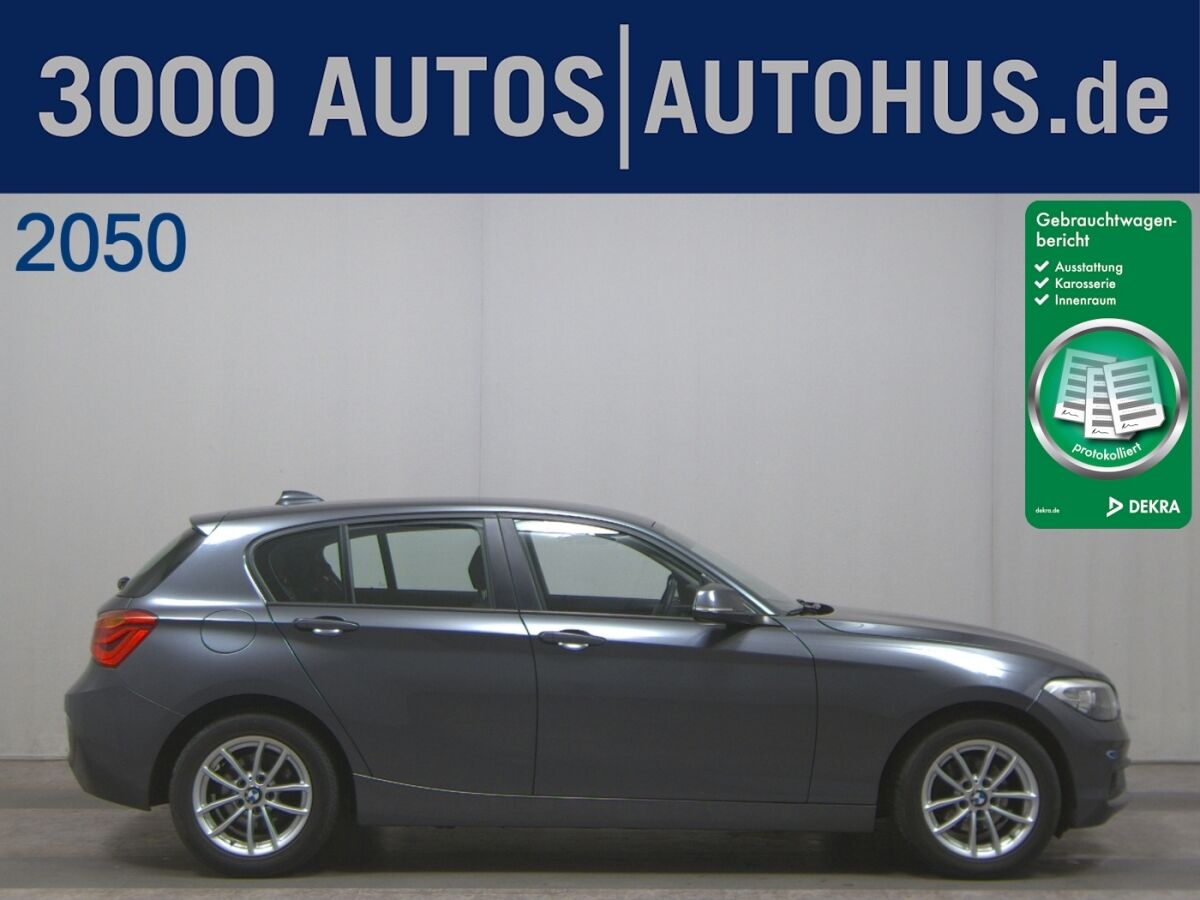 BMW 116d Advantage Line AHK Navi AUT SHZ KlimaA LM