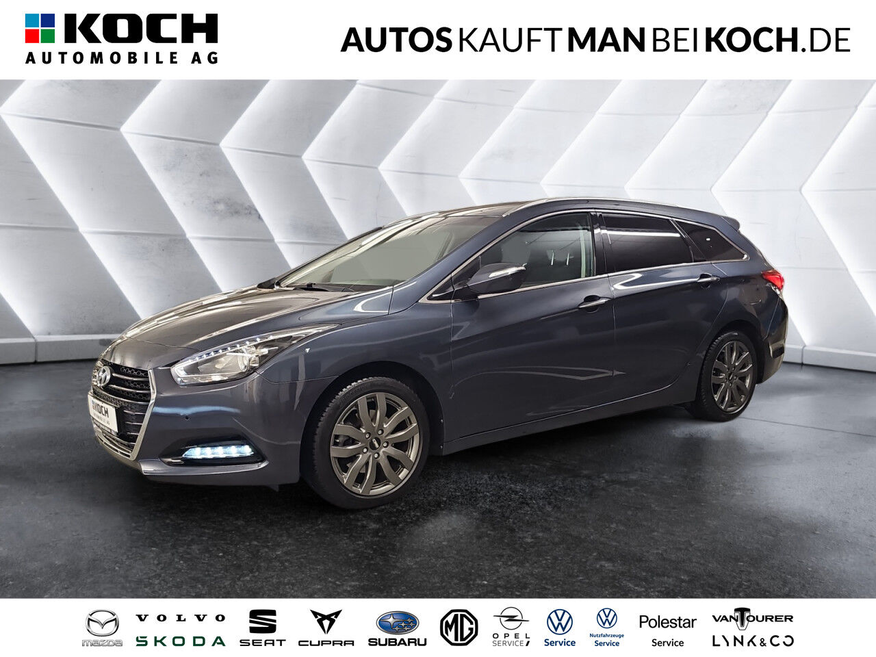 HYUNDAI i40 Kombi blue 1.6 Trend SHZ NAVI KAMERA AHK CAR
