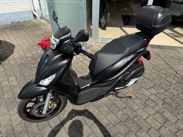 Piaggio Medley 125 S Top Case // schwarz matt
