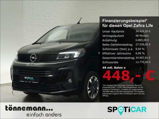 Opel Zafira Life FACELIFT EDITION XL CDTI AT 9-SITZER