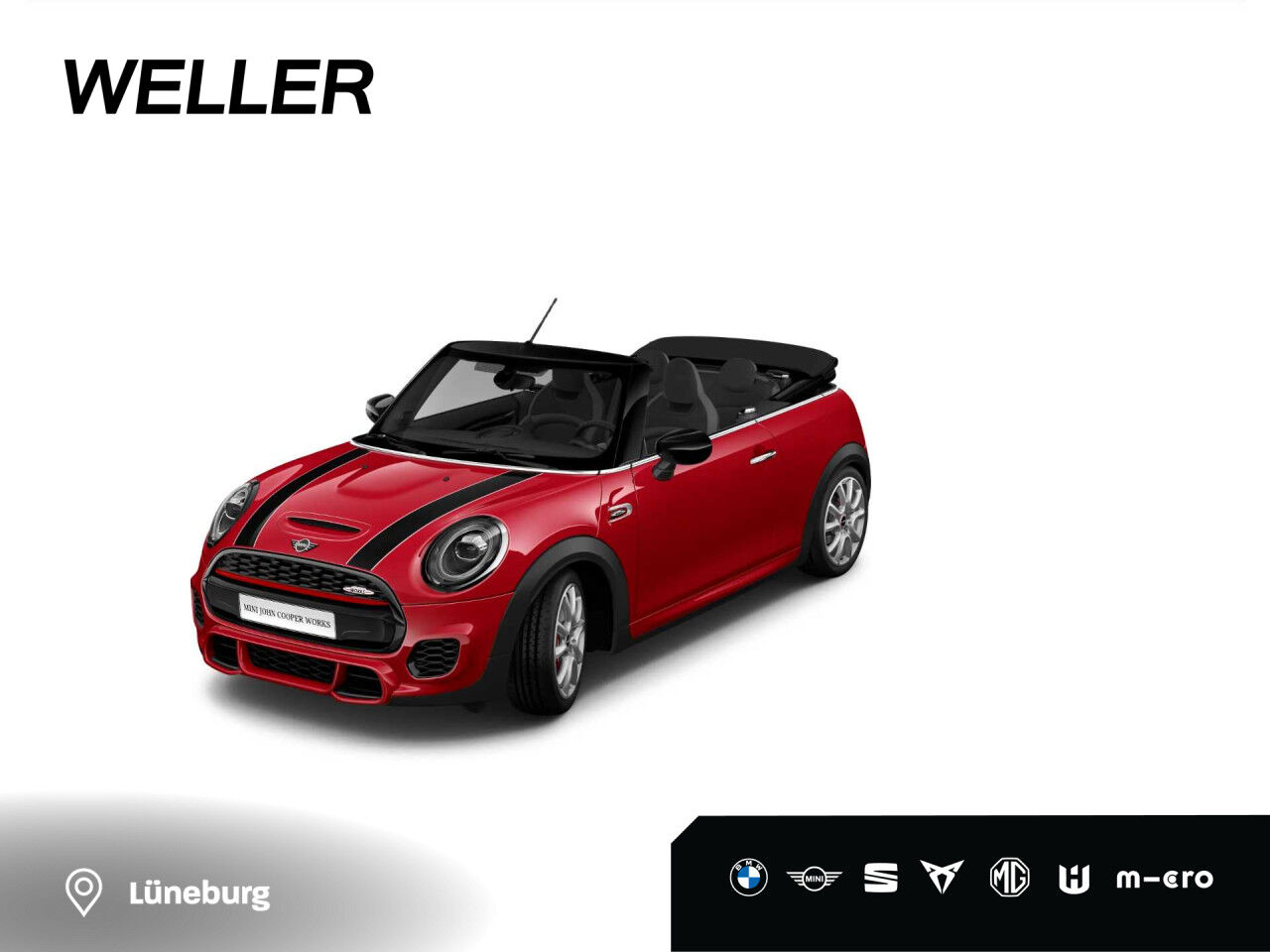 MINI John Cooper Works Cabrio LED,Kam,H/K,SHz,Tempo