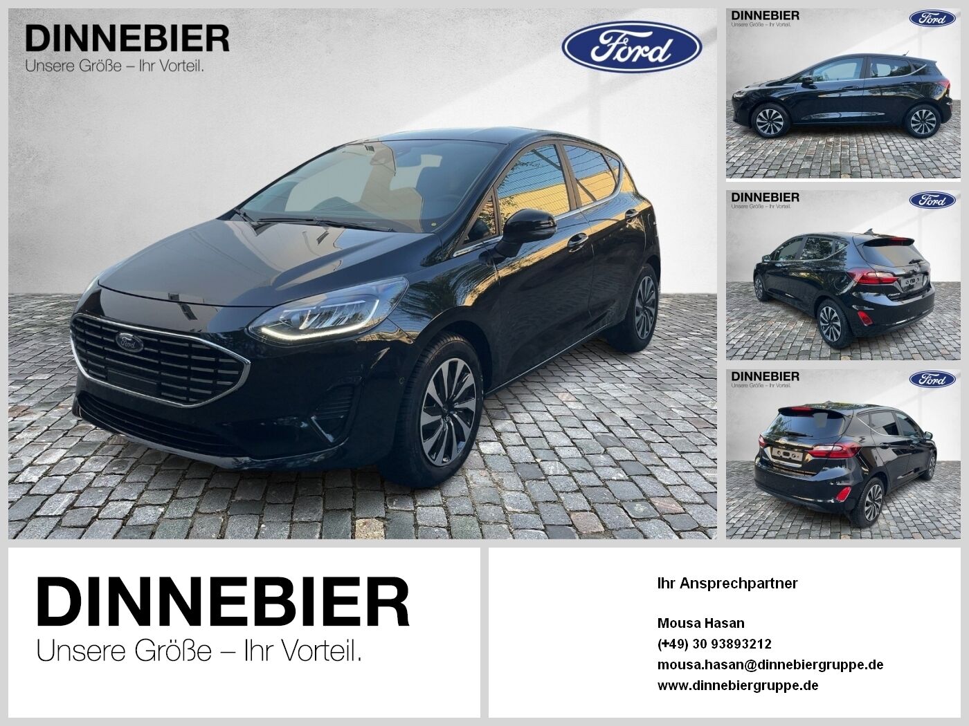 Ford FIESTA Titanium X LED+ParkAssist+NAVI+Kamera