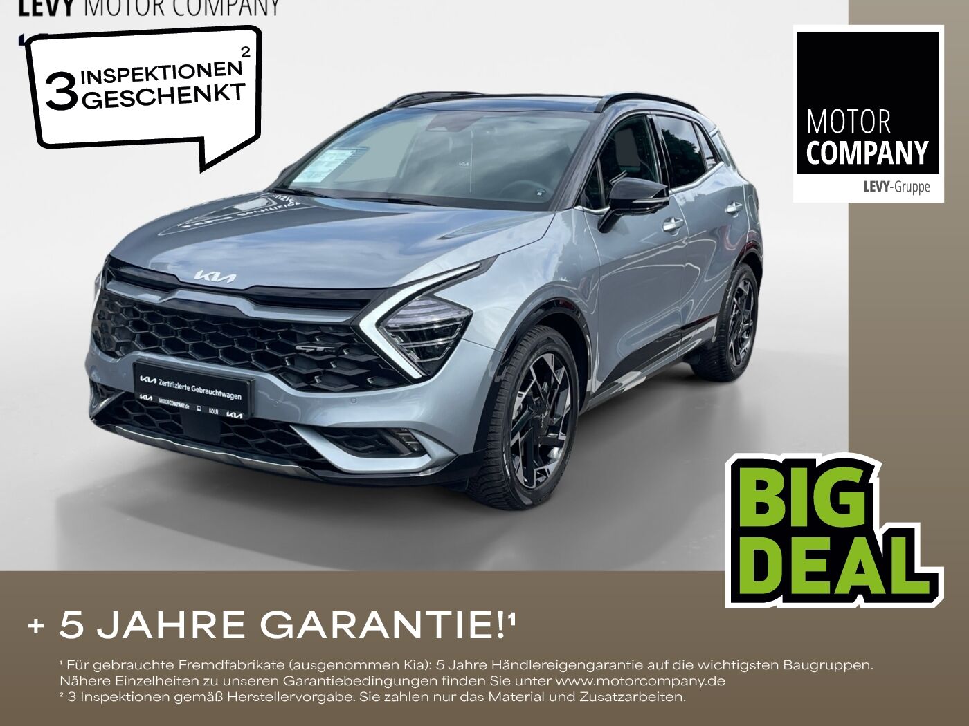 Kia Sportage 1.6 CRDi GT-Line +AWD+DCT+Pano+Allwette