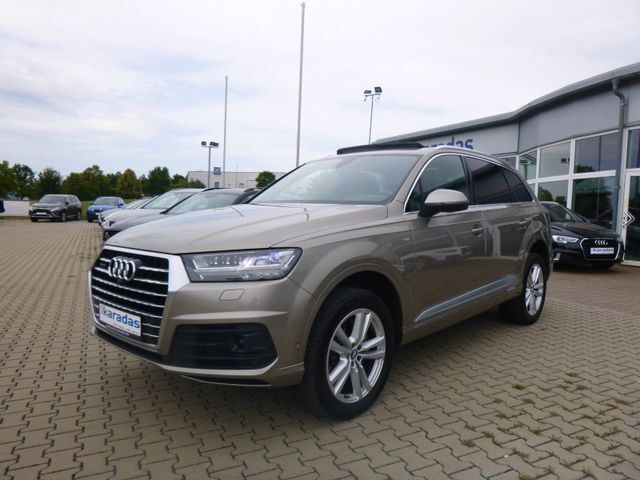 Audi Q7 3.0 TDI quattro S-Line >AUT/7Sitze/AHK/Headup