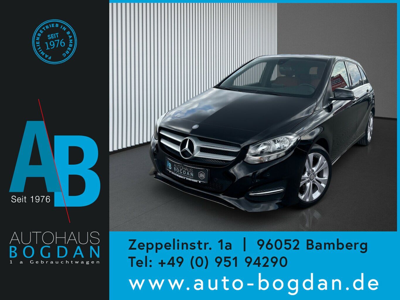 Mercedes-Benz B 250 Automatik Navi*Tempomat*SHZ*Leder*1.Hd