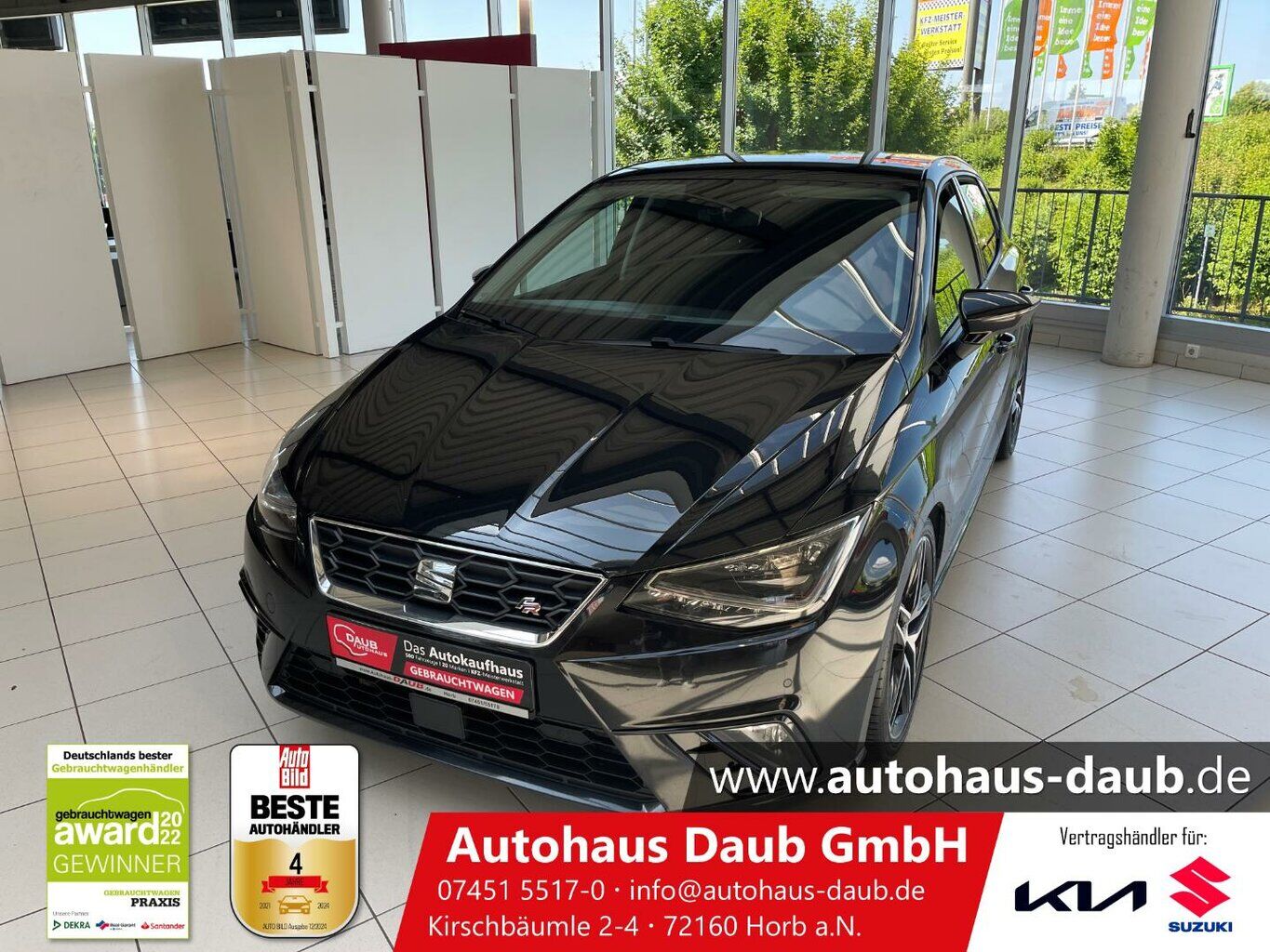 SEAT Ibiza 1.5 TSI FR+Navi+Sportpaket+Klima+Alu+SHZ++