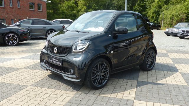 Smart ForTwo cabrio Leder Brabus graues Verdeck