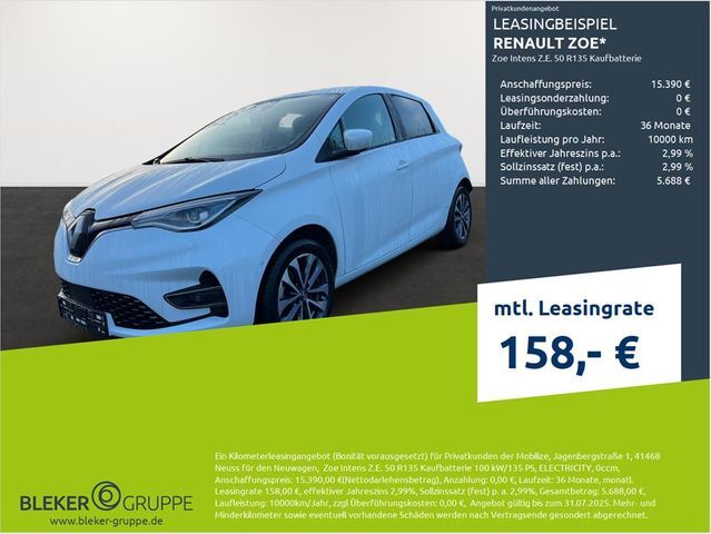 Renault ZOE Intens Z.E. 50 R135 Kaufbatterie