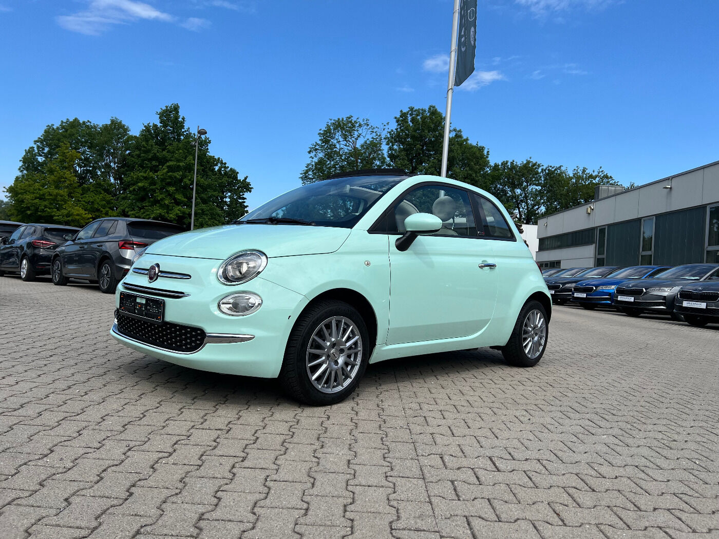 Fiat 500C Cabrio Lounge 1.0 *Navi Klimaauto Alu PDC*