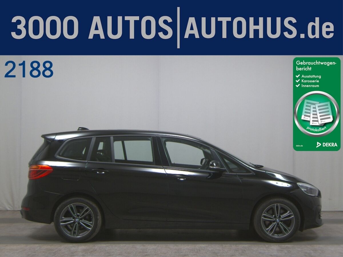 BMW 218d Gran Tourer Sport Line AHK HUD Navi Pano