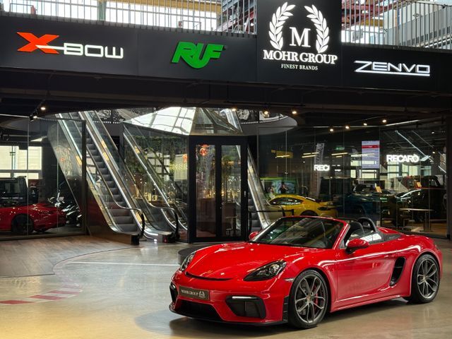 Porsche 718 Boxster Spyder/1.HAND/Approved 2027/CARBON
