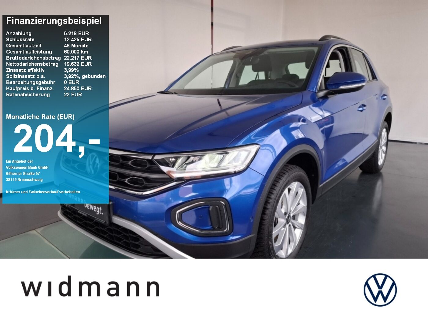 VW T-Roc Life 1.0 110 PS LED NAVI ACC DAB