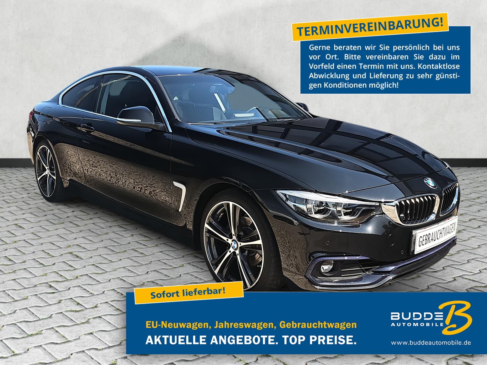 BMW 420i Coupe Sport Line / Navi / Tempomat / LED