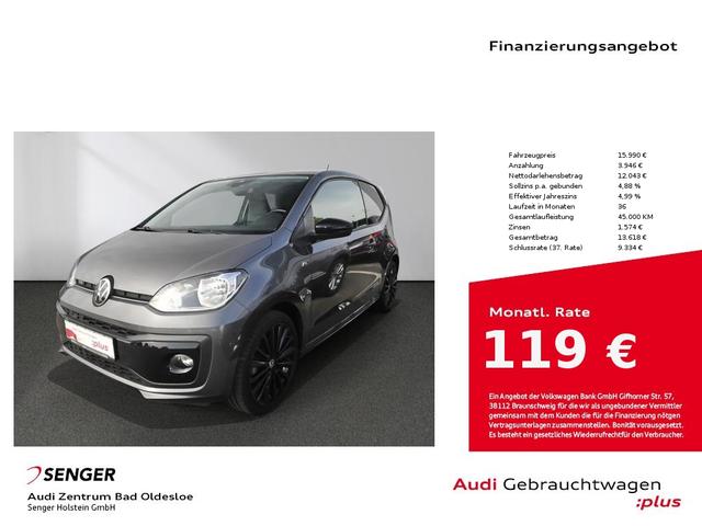 VW up! 1.0 MPI R-Line Climatronic SHZ GRA 17