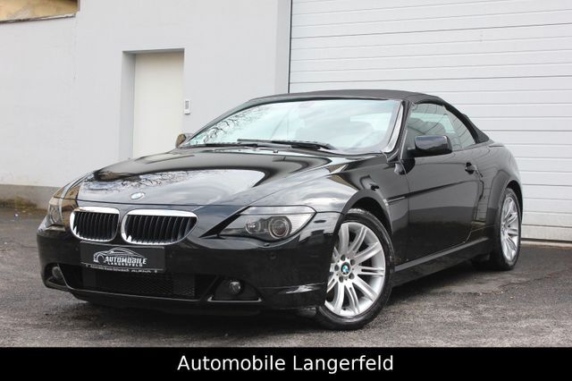 BMW 630i Cabrio MEMORY LEDER PDC NAVI BUSINESS TEMPO