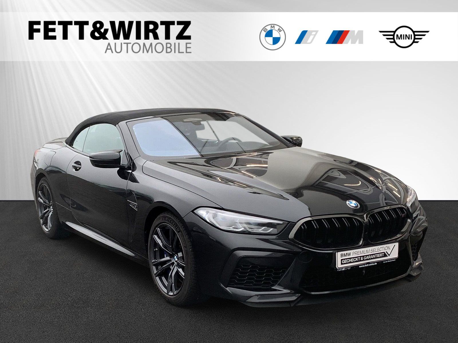 BMW M8 Cabrio Comp.|LR 1.369br.o.Anz.48Mon/10`Km p.A.