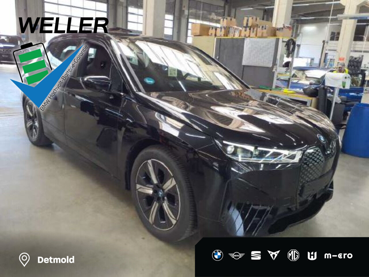 BMW iX xDrive50 Sport Laser,SkyL,AHK,H/K,360°,HUD