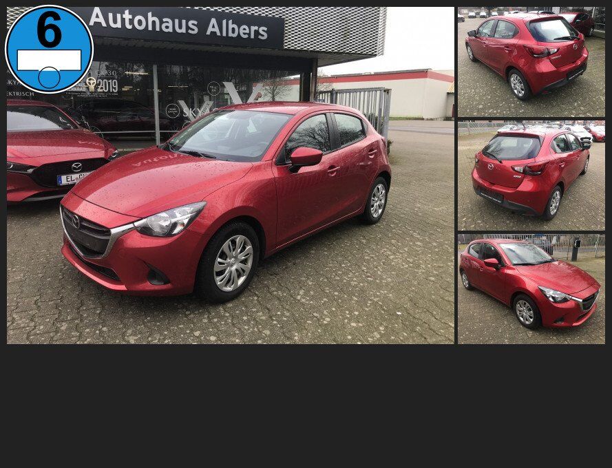 Mazda 2 SKYACTIV-G75 Center-line, PDC h.,Sitzheizung v., 5.Türig