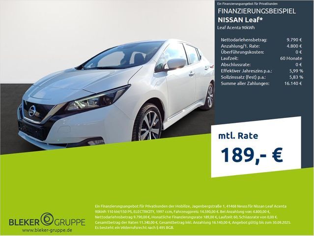 Nissan Leaf Acenta 90kWh