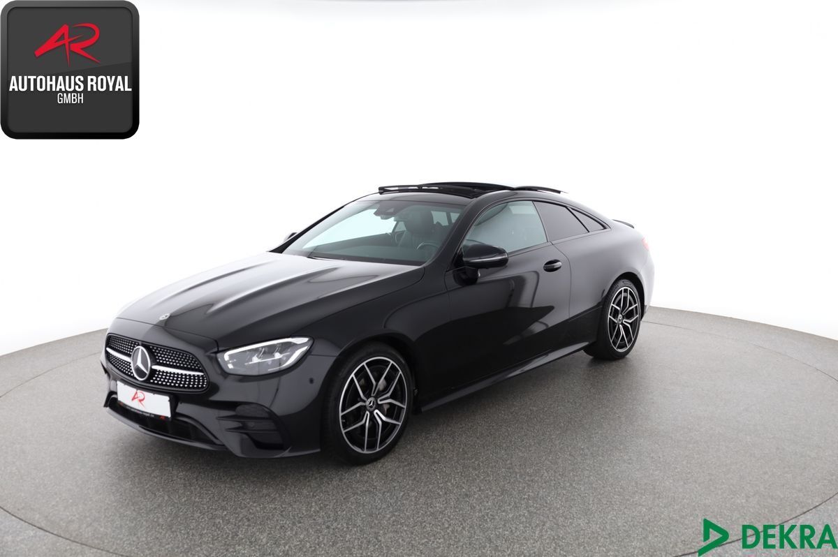 MERCEDES-BENZ E 200 Coupe 3x AMG NIGHT MEMORY,PANO,BURMESTER