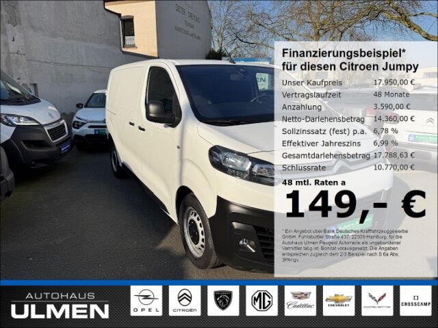 Citroen Jumpy Kasten Profi 2.0 BlueHDi 120 FAP Berganfah