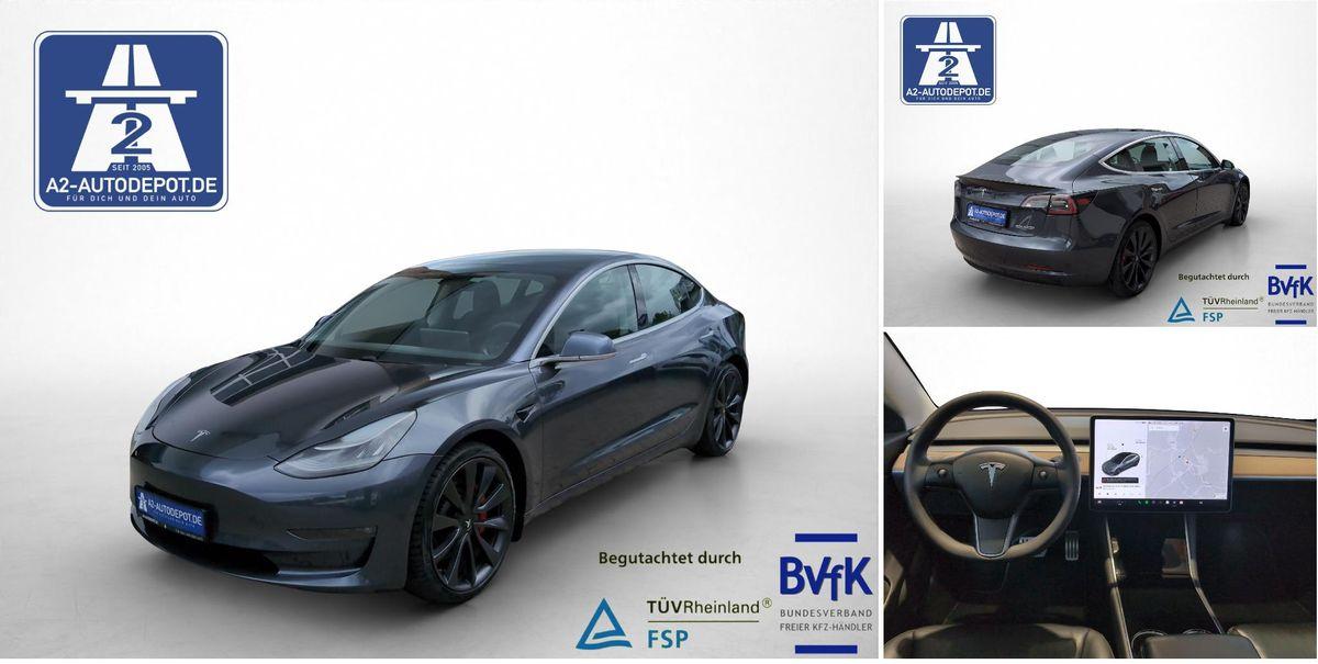 Tesla Model 3 Performance Dual AWD LEDER PANO 1HD MWST