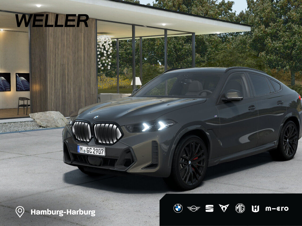 BMW X6 xDrive30d M-SportPro InnoPake HK Pano Bluetooth
