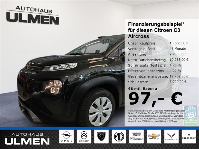 Citroen C3 Aircross Shine 1.2 PureTech Navi Voll-Leder+S