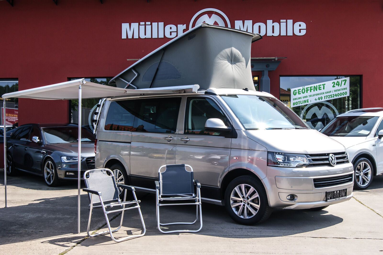 VW T5 California Beach Aufstelldach 4Motion DSG 2HD