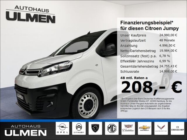 Citroen Jumpy Kasten Club 1.5 BlueHDi 100 FAP EU6d Klima