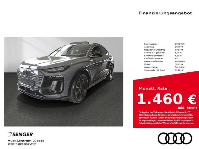 Audi Q6 e-tron Sportback edition one grey quattro LED